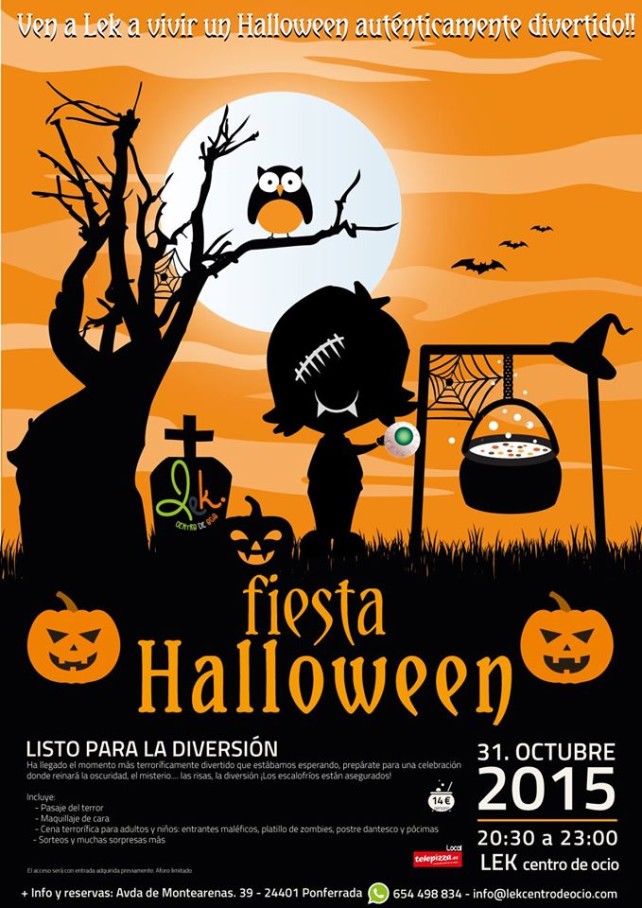 Fiesta Halloween en Lek