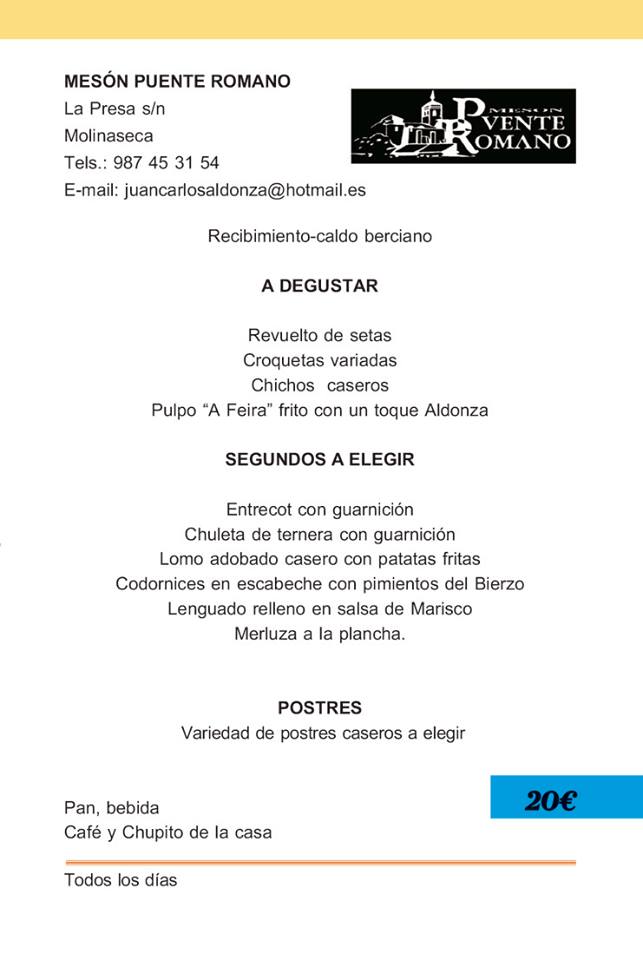 Jornadas Gastronómicas de Invierno del 17 de febrero al 26 de marzo. Consulta los menús 13