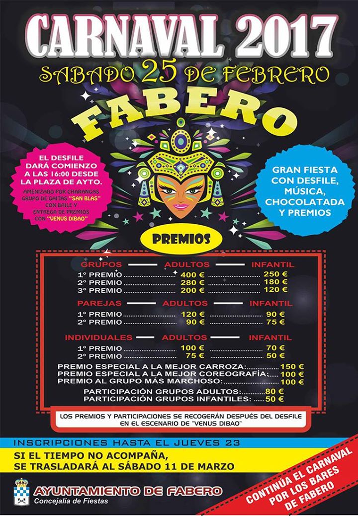 Carnaval 2017 en Fabero 2