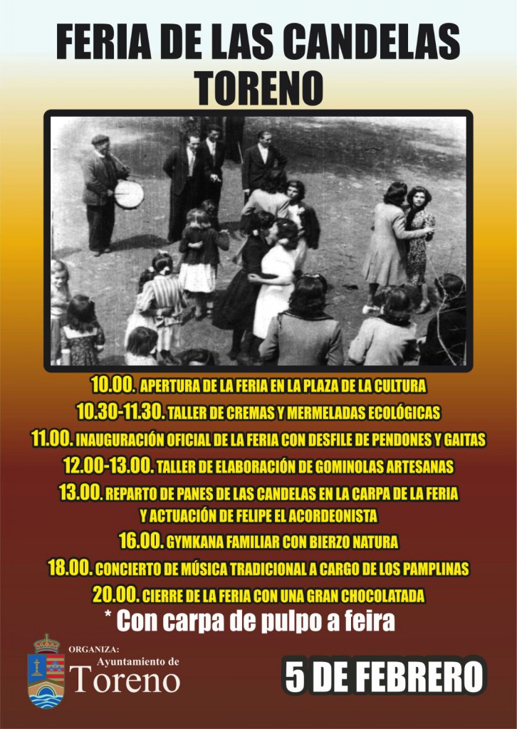 Toreno recupera la Feria de las Candelas el 5 de febrero 2