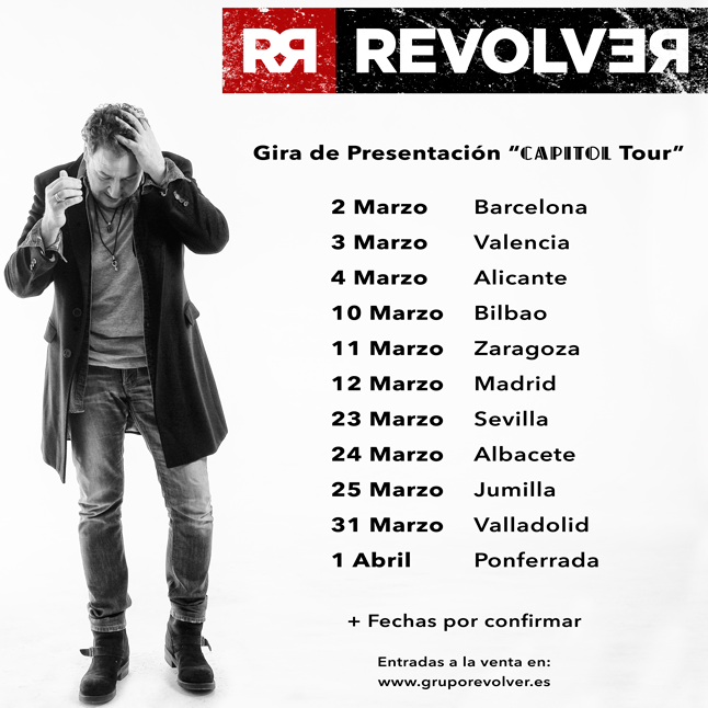 RevolveR vuelve con '#Capitol' su nuevo álbum y su gira recala en Ponferrada en abril 2