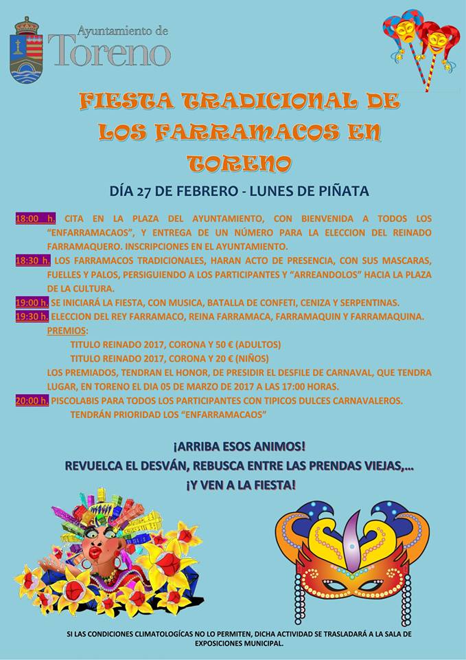Toreno recupera la fiesta de 'Los Farramacos', el lunes de piñata 2
