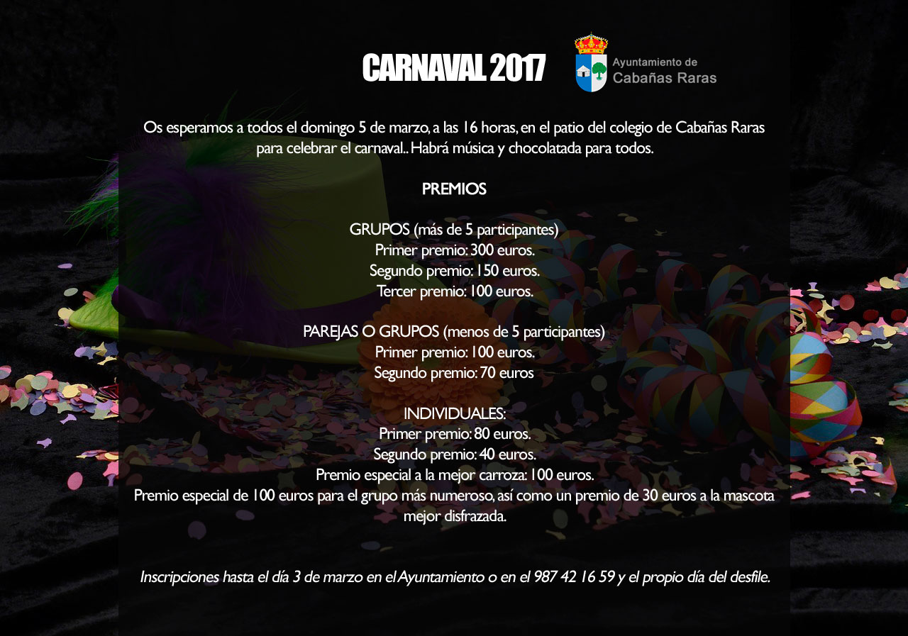 Carnaval 2017 en Cabañas Raras 2