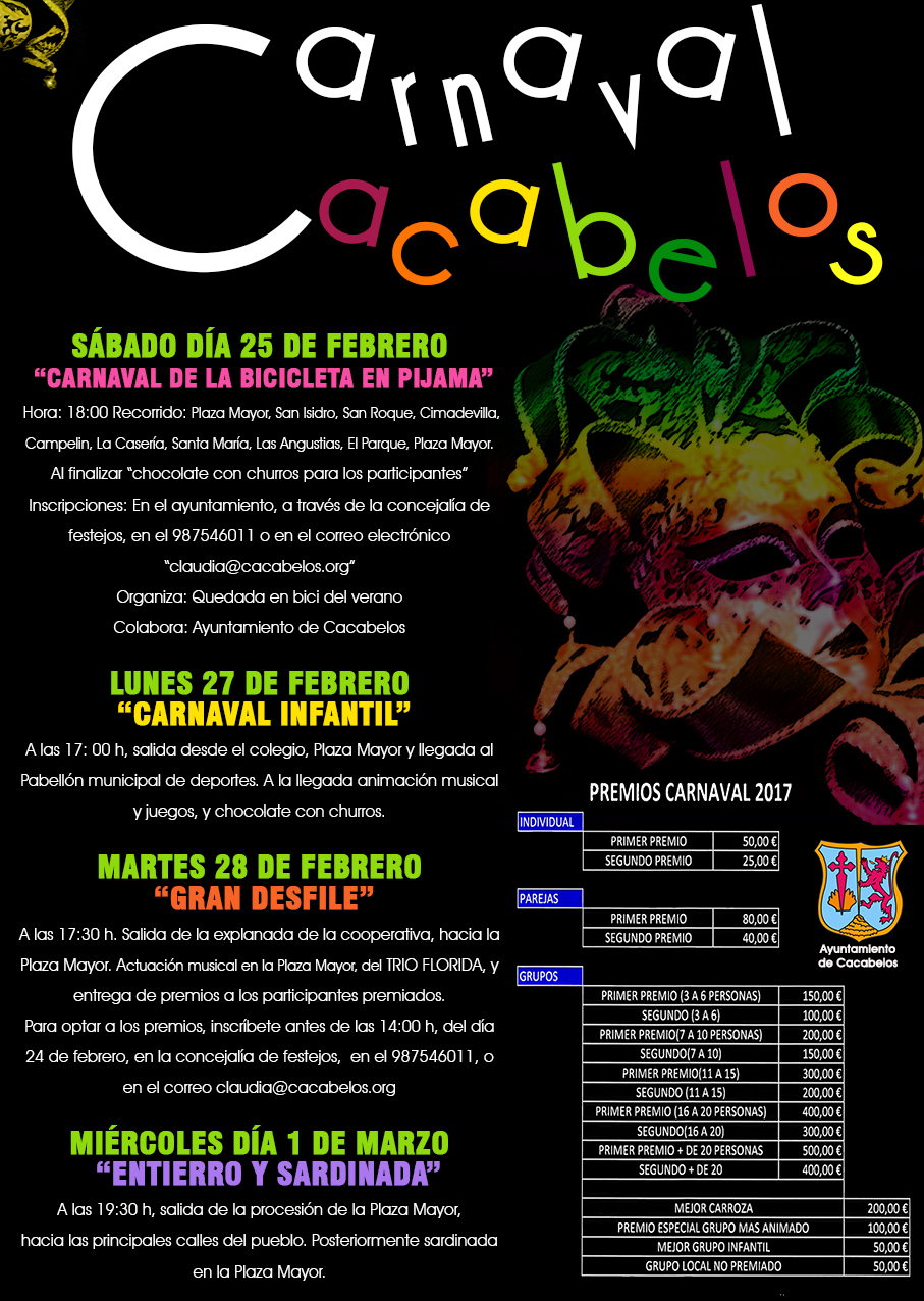 Así celebran el Carnaval 2017 en Cacabelos 2