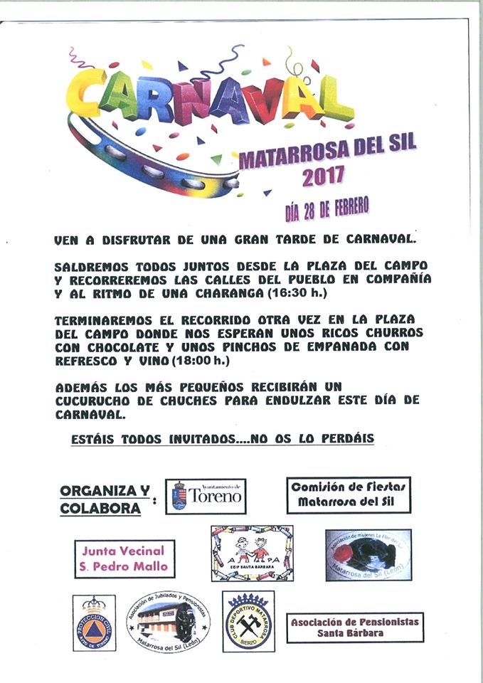 Planes en el El Bierzo para el fin de semana + Carnavales. 24 al 28 de febrero 12