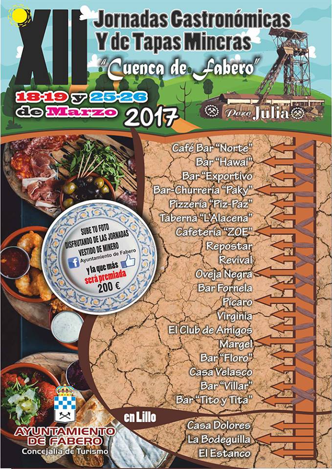 XII Jornadas gastronómicas y de las tapas mineras 2
