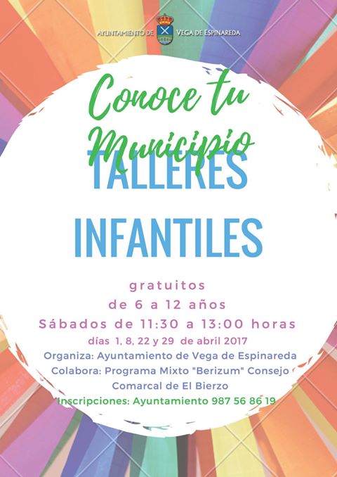 Talleres infantiles 'Conoce tu municipio' en Vega de Espinareda 2