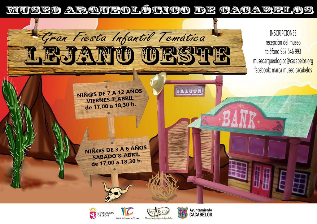 El Museo Marca organiza la fiesta temática infantil 'Lejano Oeste' 2