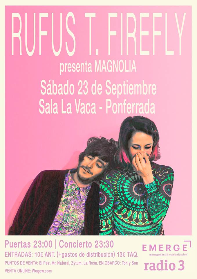 Rock alternativo para comenzar el otoño: Rufus T. Firefly en La Vaca de Ponferrada 2