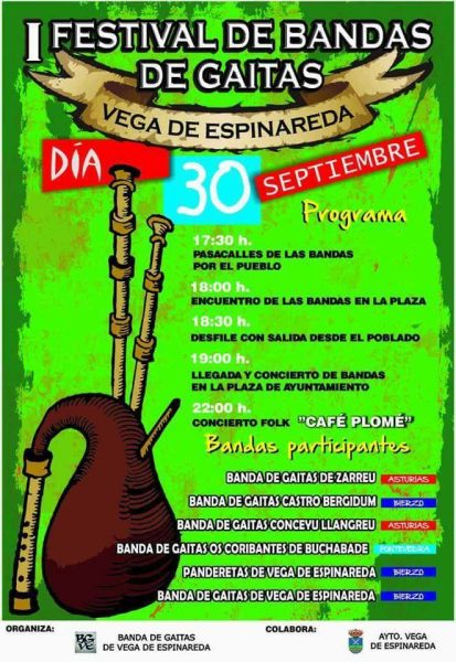 I Festival de Gaitas de Vega de Espinareda 2
