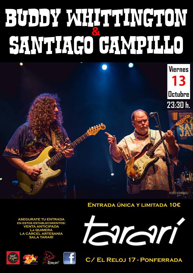 Buddy Whittington & Santiago Campillo en Ponferrada 2