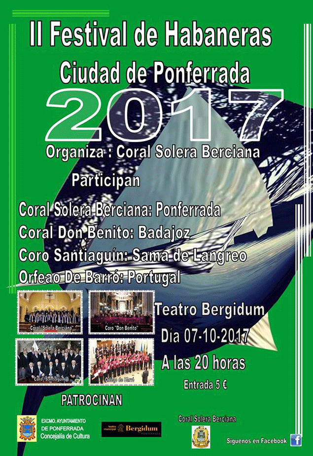 II festival de Habaneras Ciudad de Ponferrada 2
