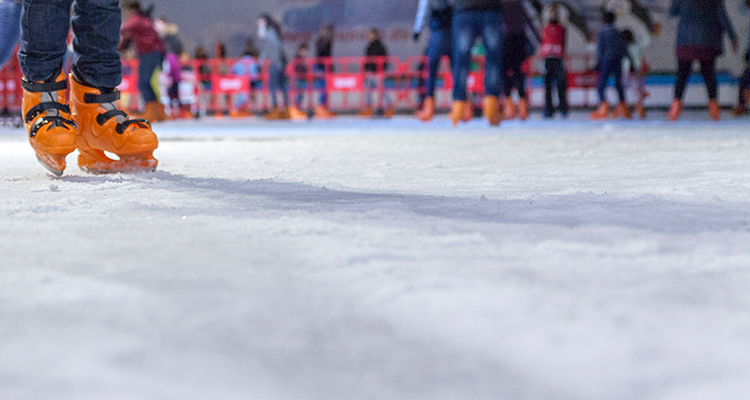 Pista de patinaje en El Rosal