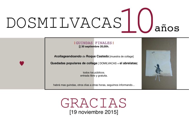 Exposición #collageandoando de Roque Castedo