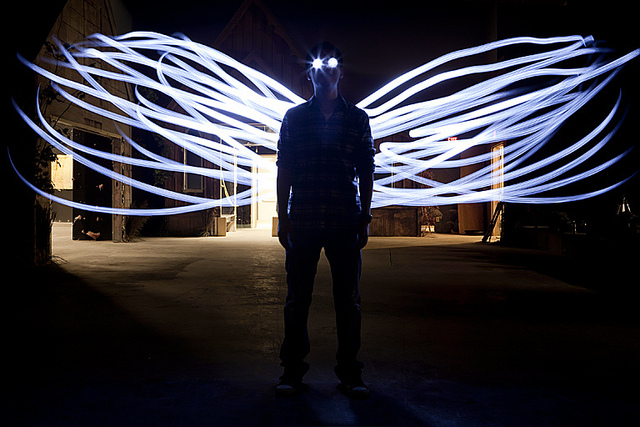 Pintar con luz "Light Painting"