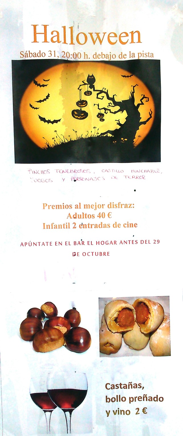 Fiesta Halloween + magosto