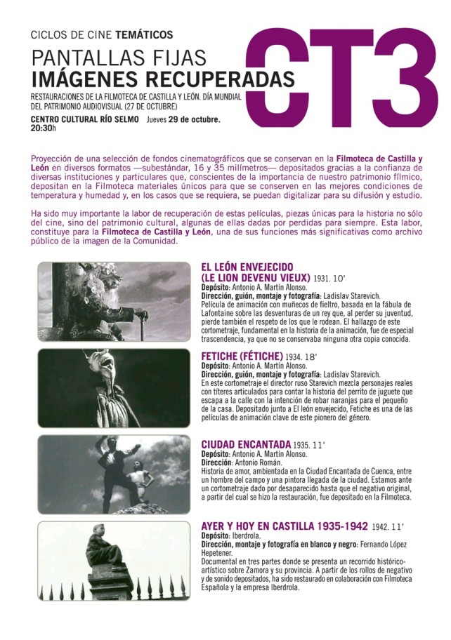 Ciclos de Cine temático: