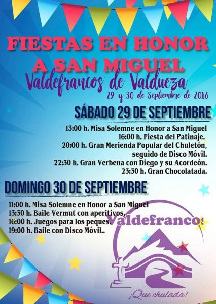 Planes en Ponferrada y El Bierzo para el fin de semana. 21 al 23 de septiembre 2018 2