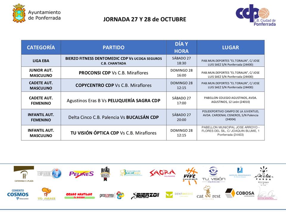 Planes en Ponferrada y El Bierzo para el fin de semana. 26 al 28 de octubre 2018 40