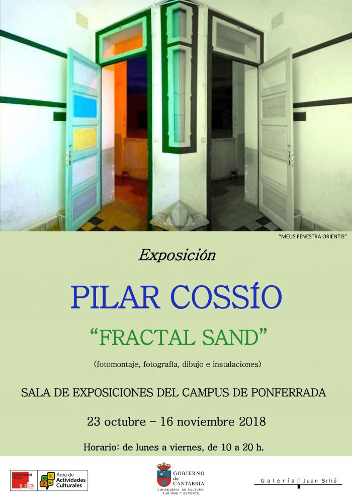 Exposición de Pilar Cossío "FRACTAL SAND"