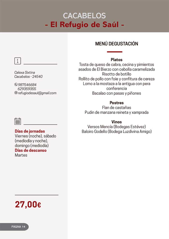 Las Jornadas Gastronómicas del Bierzo llegan a su 34 edición 61