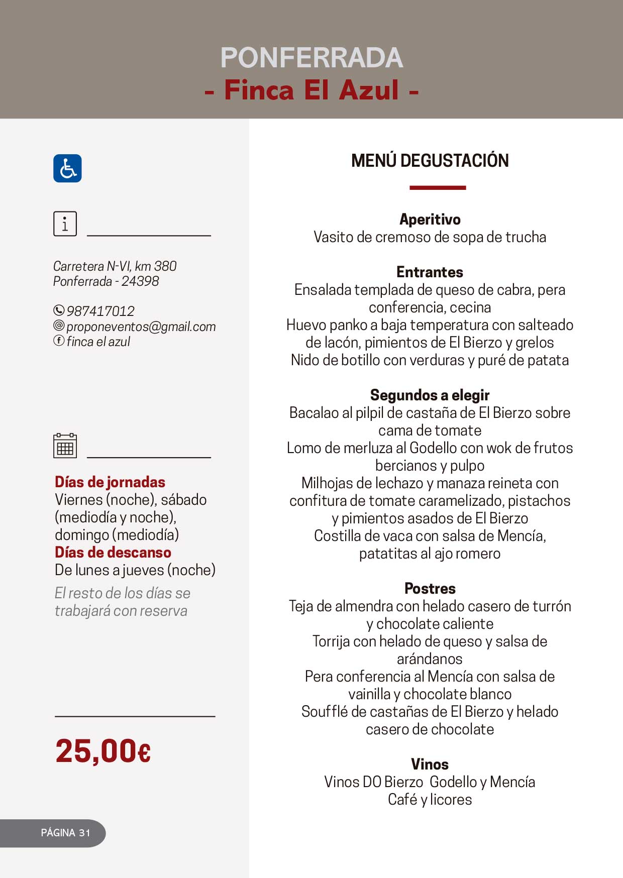 Las Jornadas Gastronómicas del Bierzo llegan a su 34 edición 74