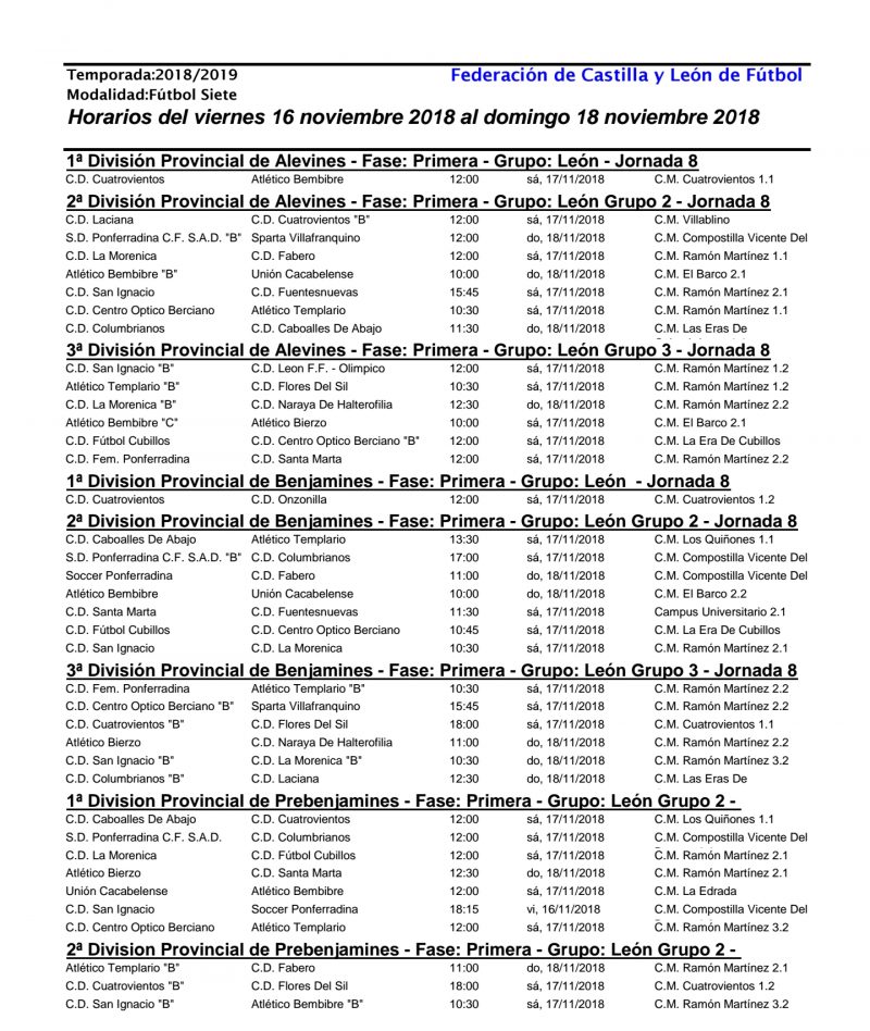 Planes para el fin de semana en Ponferrada y El Bierzo. 16 al 18 de noviembre 2018 42