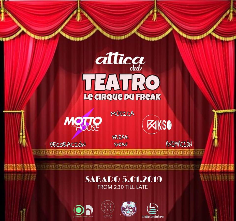 La noche de Reyes regresa el evento 'Teatro Le Cirque du Freak' 2