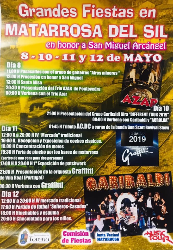 Fiestas en Matarrosa del Sil 2019 2