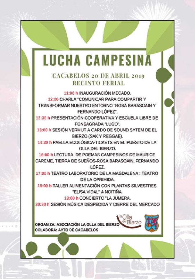 Programa de fiestas de la Pascua de Cacabelos 2019 5 Programa de fiestas de la Pascua de Cacabelos 2019 5