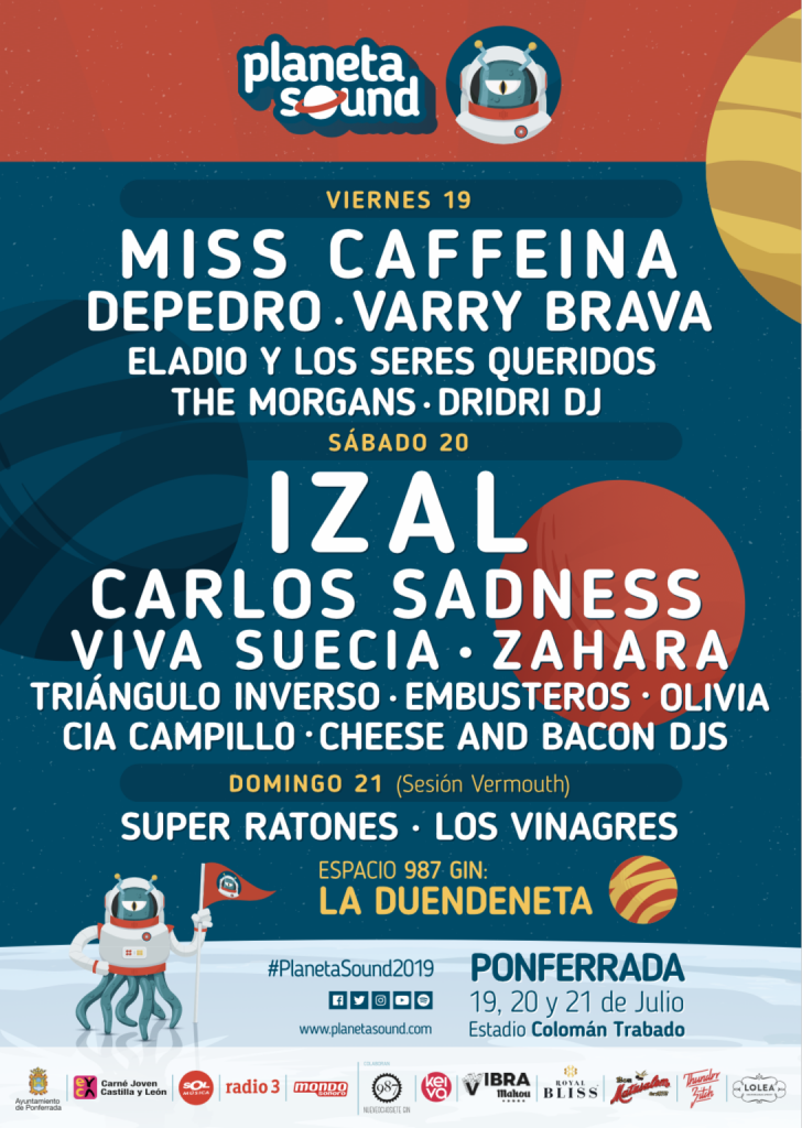 El festival ponferradino Planeta Sound desvela como será el cartel por días 2