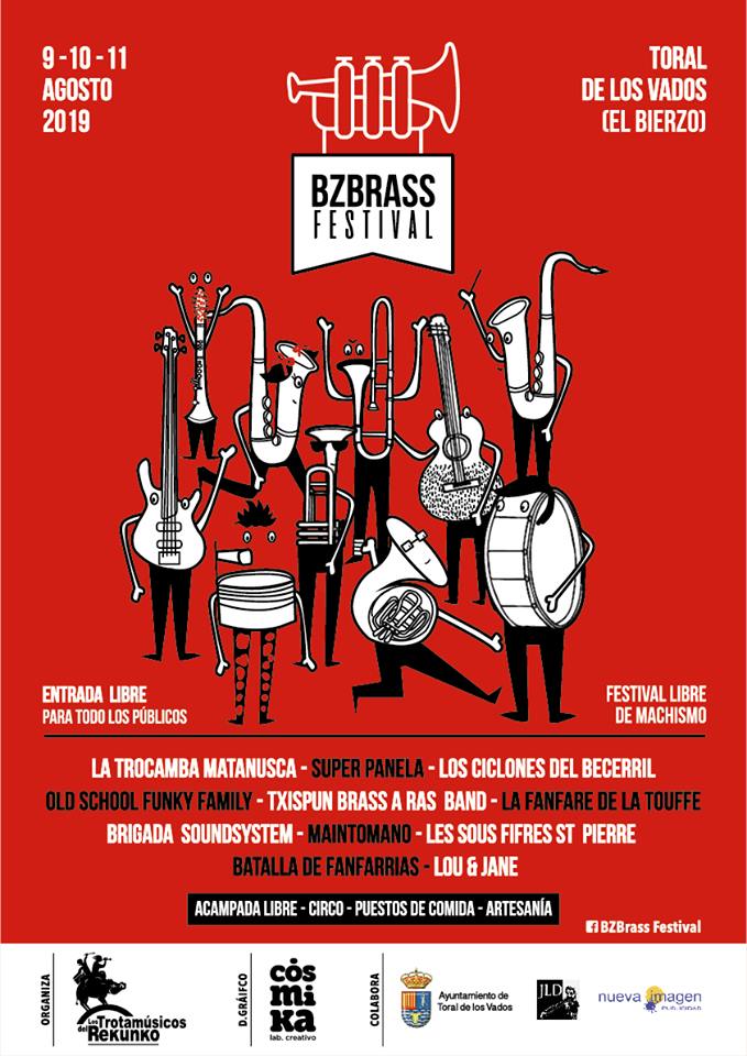 EL Festival BZBrass volverá en agosto a Toral de los Vados 2