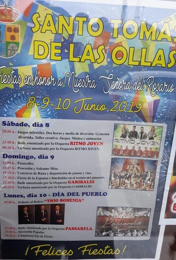 Fiestas en Santo Tomás de las Ollas en honor a Nª Sra del Rosario 2