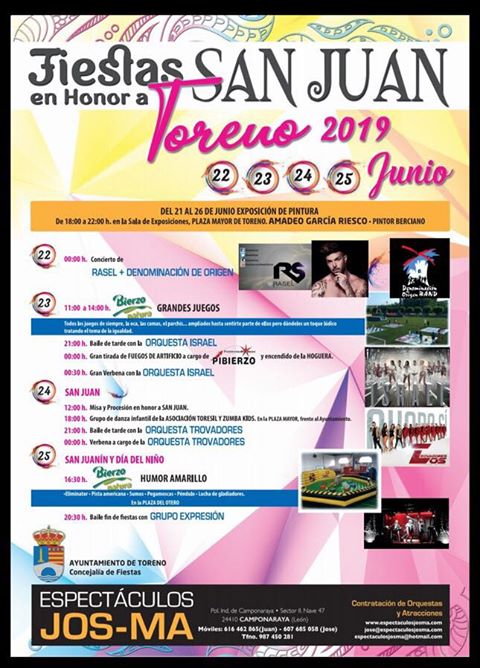 Toreno celebra las fiestas de San Juan 2019 a lo grande 2