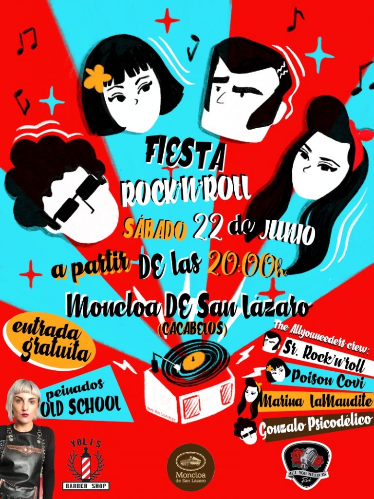 La Moncloa de Cacabelos organiza este sábado su gran Fiesta del Rock & Roll 2