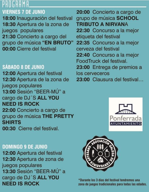 BIER ZO FEST, festival de la cerveza artesana, repite cita el fin de semana en el parque de el Plantío 2