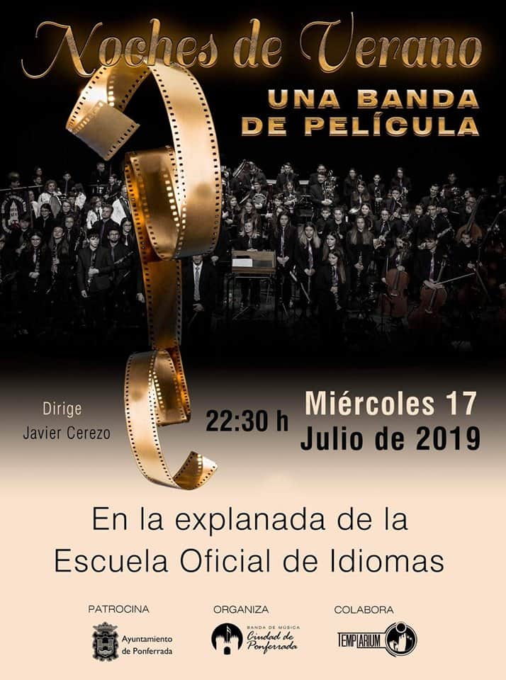 Una noche de verano con la Banda Municipal de Ponferrada 2 Una noche de verano con la Banda Municipal de Ponferrada 2