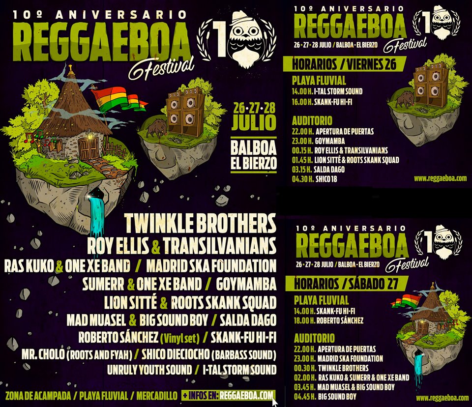 Reggaeboa 2019 cierra un mes de julio muy musical en el Bierzo 2