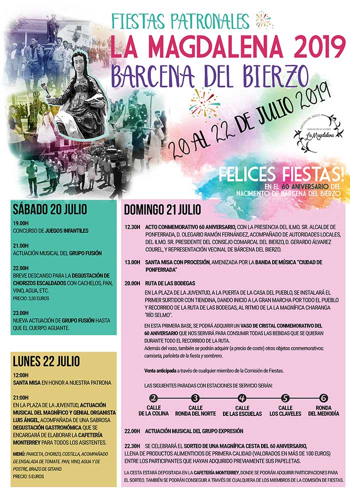 Fiestas de la Magdalena en Bárcena del Bierzo 2