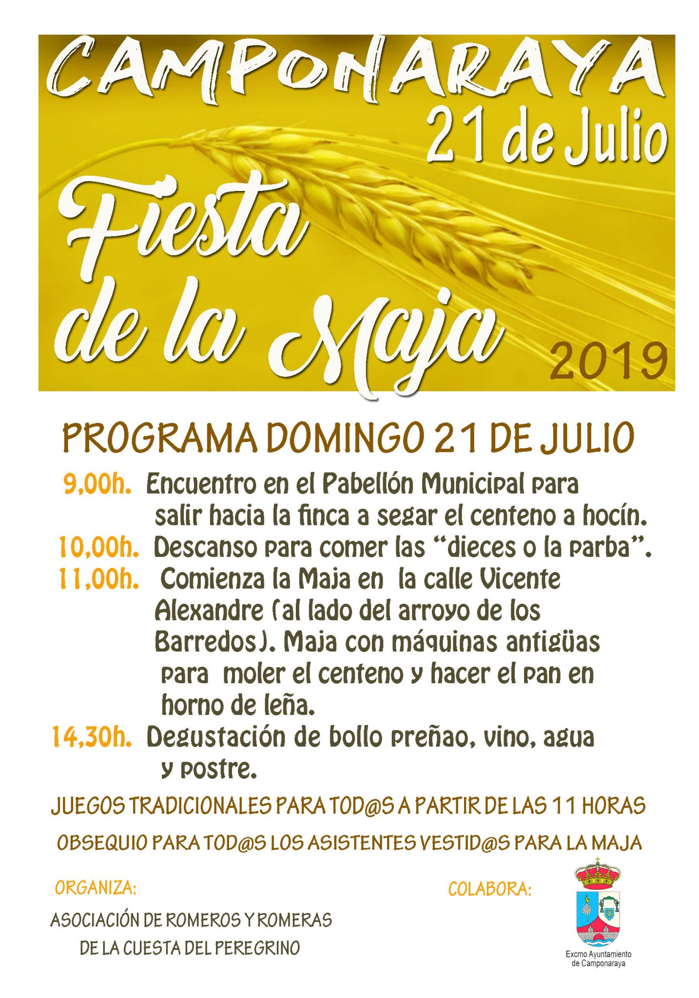 La Fiesta de la Maja de Camponaraya llega a su tercera edición 2 La Fiesta de la Maja de Camponaraya llega a su tercera edición 2