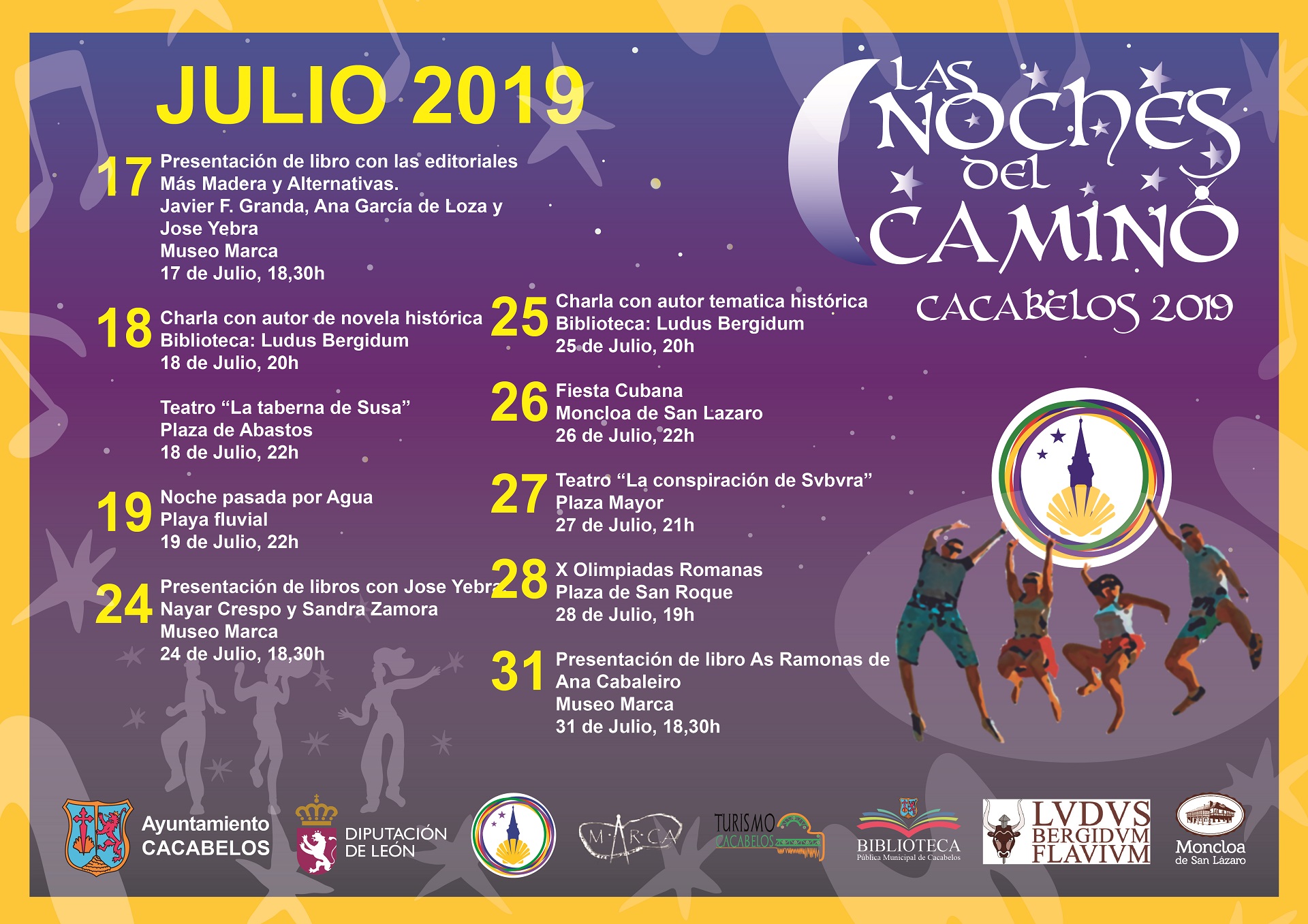 Vuelven Las Noches del Camino 2019 a Cacabelos 2