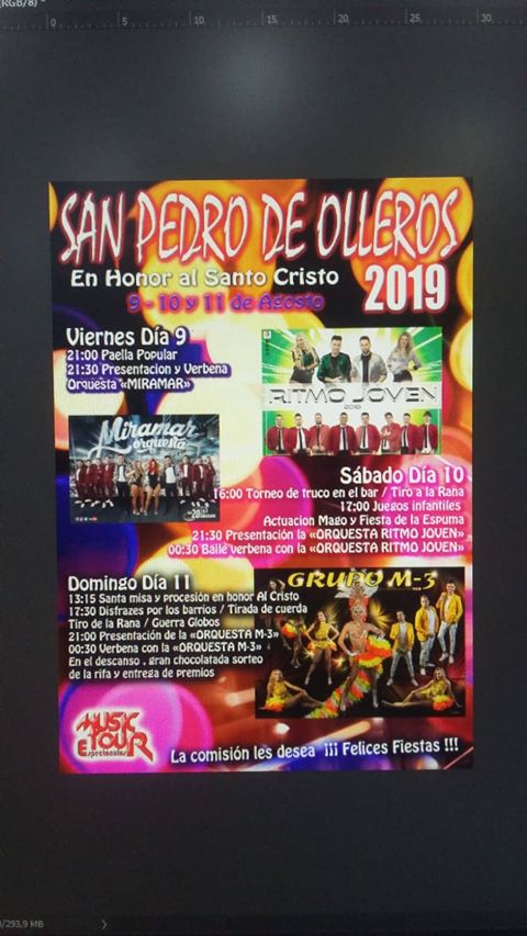 Grandes Fiestas en San Pedro de Olleros. 9 al 11 de agosto 2019 2