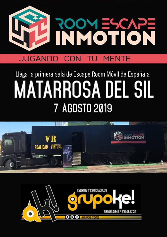 Matarrosa recibe mañana miércoles la primera Escape Room móvil de España 2