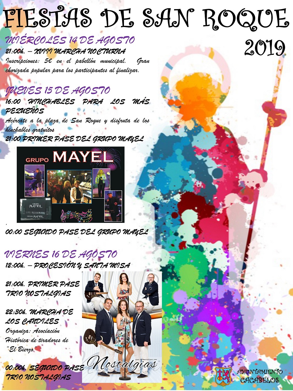 Grandes Fiestas de San Roque 2019 en Cacabelos 2 Grandes Fiestas de San Roque 2019 en Cacabelos 2