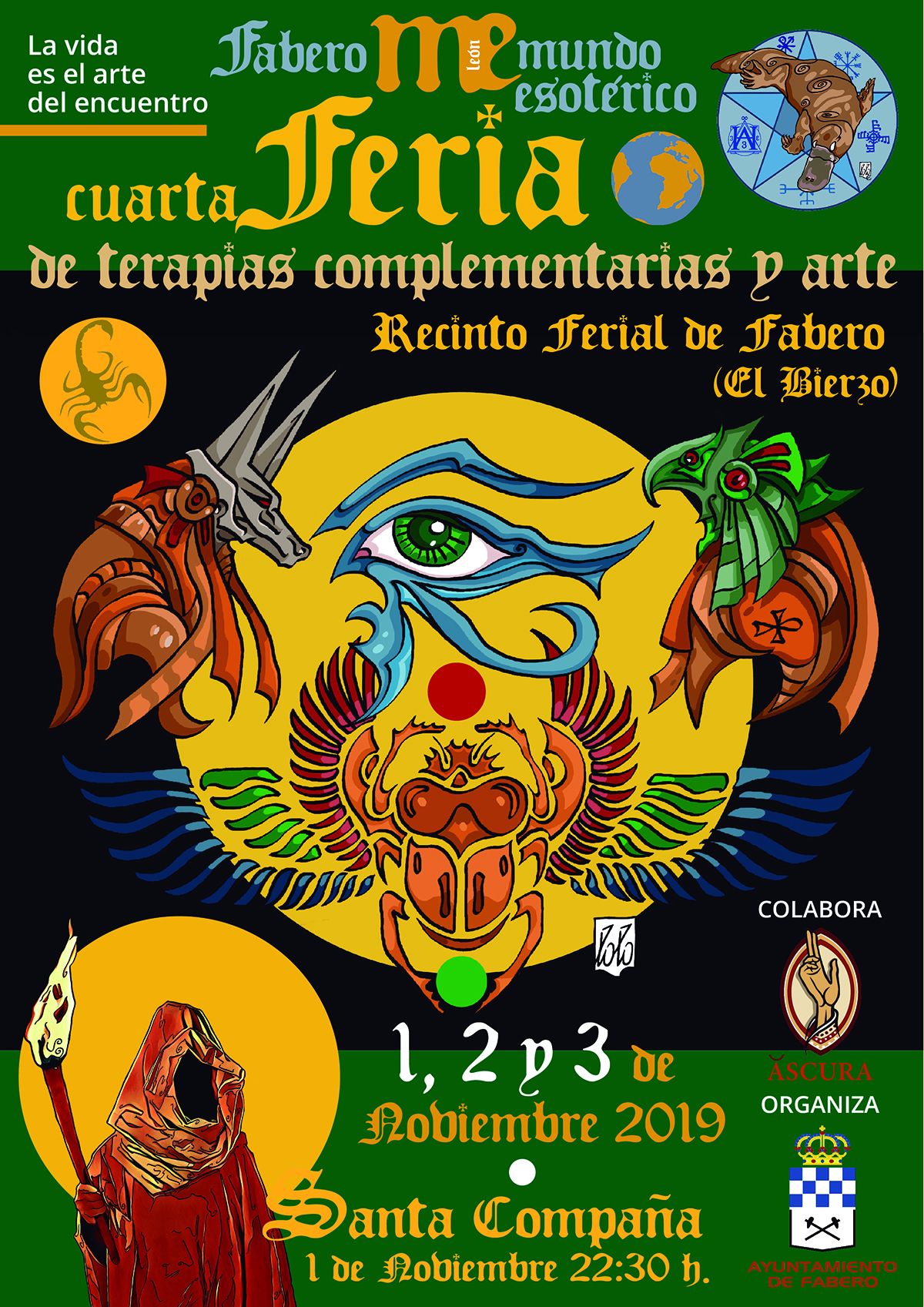 IV Feria de Terapias Complementarias y Arte de Fabero. Actividades y talleres 2