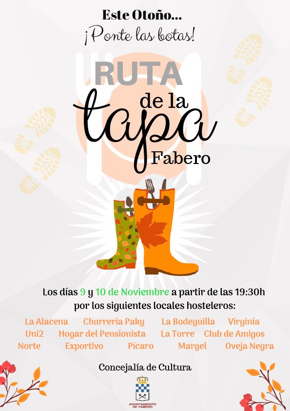 Ruta de la tapa en Fabero 2