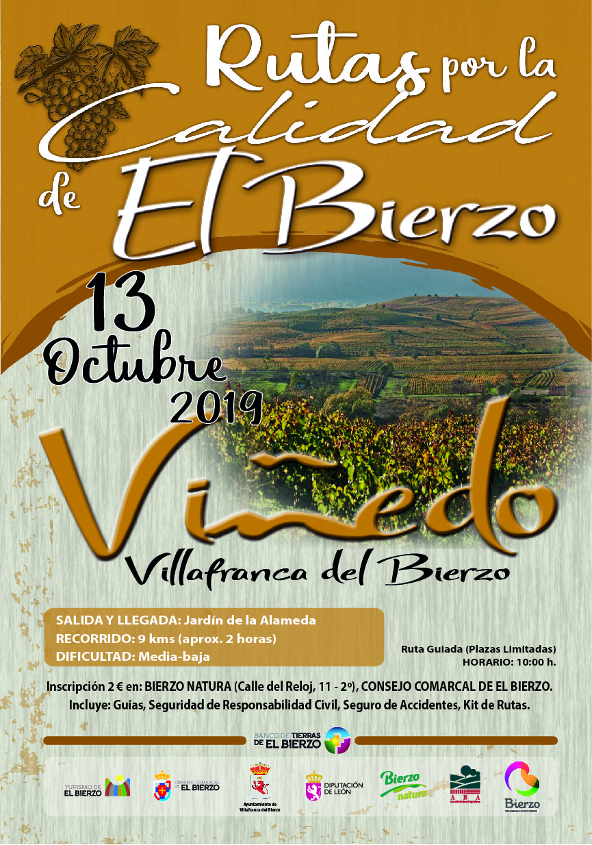 Planes para el fin de semana en el Bierzo. 11 al 13 de octubre 2019 17 Planes para el fin de semana en el Bierzo. 11 al 13 de octubre 2019 17