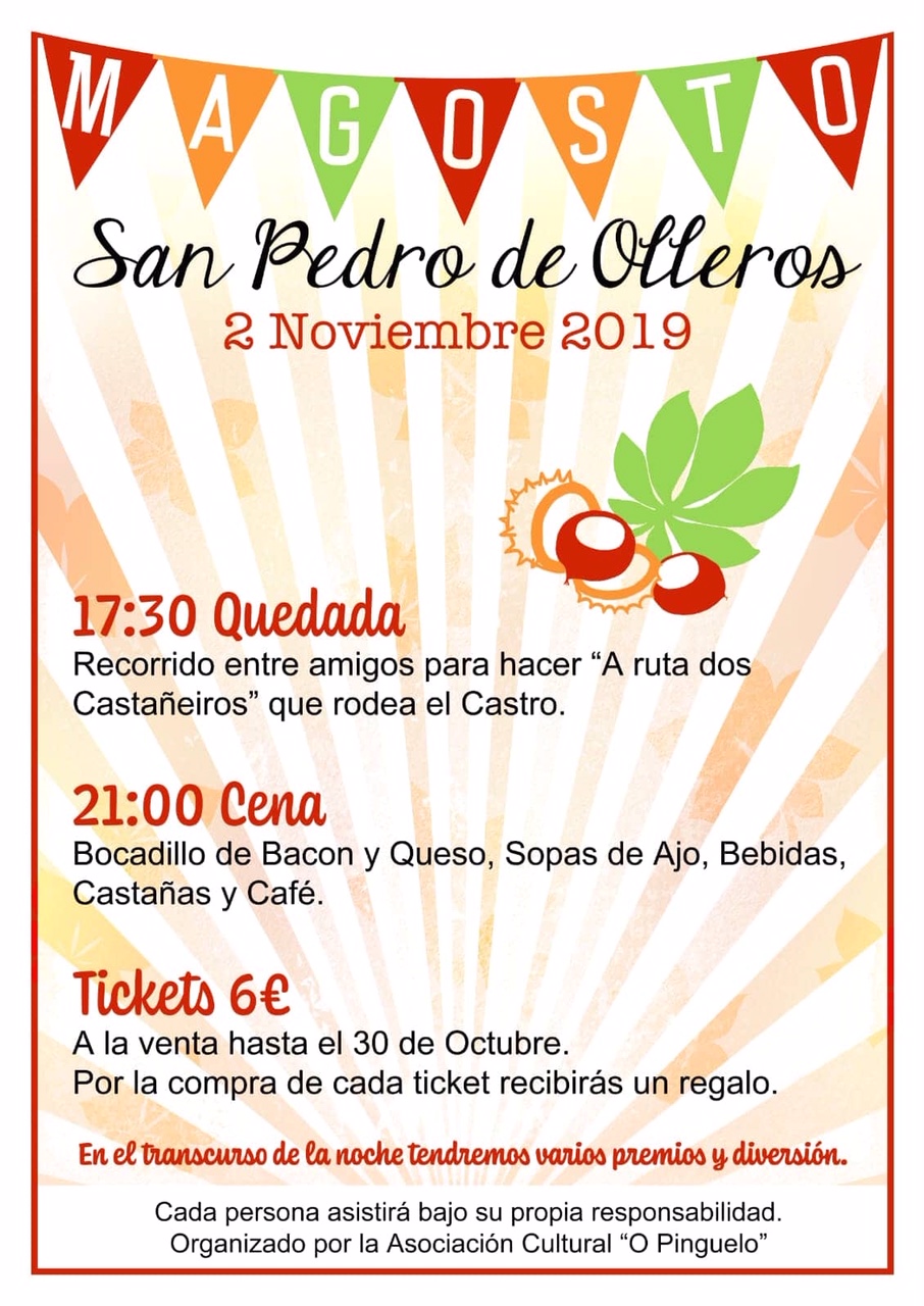 Gran Magosto en San Pedro de Olleros. 2 de noviembre 2019 2