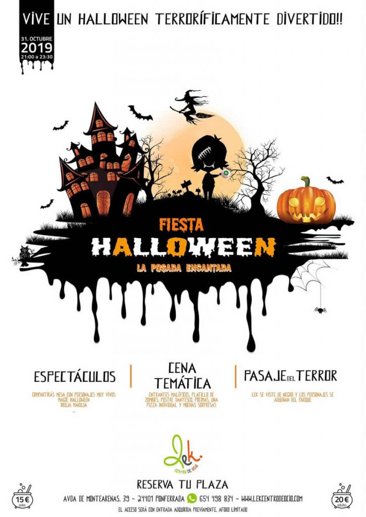 Halloween 2019 en el Bierzo. Actividades para peques y mayores 9