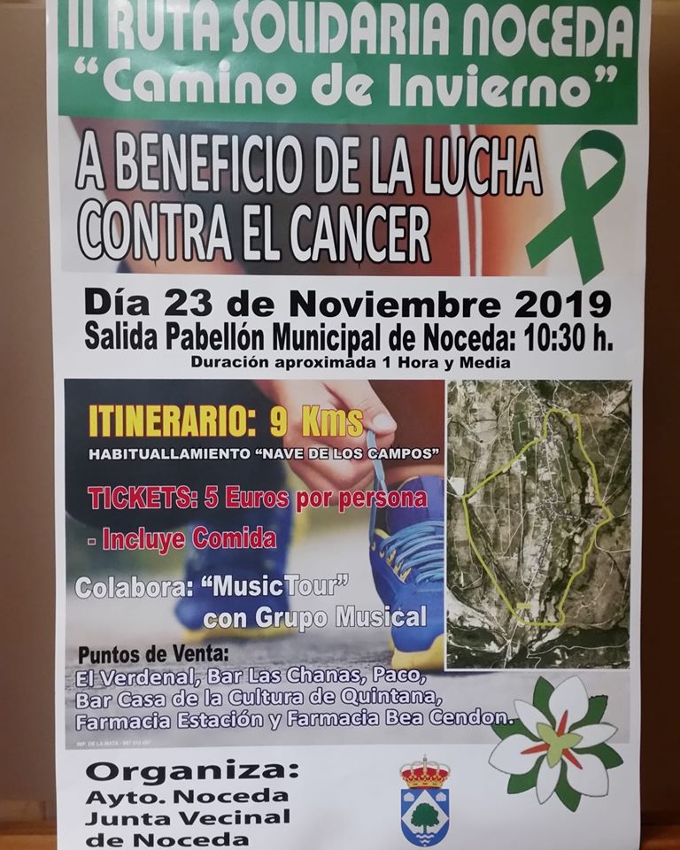 II Ruta solidaria Noceda 'Camino de invierno' a beneficio de la lucha contra el cáncer 2